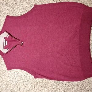 EUC Peter Millar Sweater Vest 100% merino wool size L